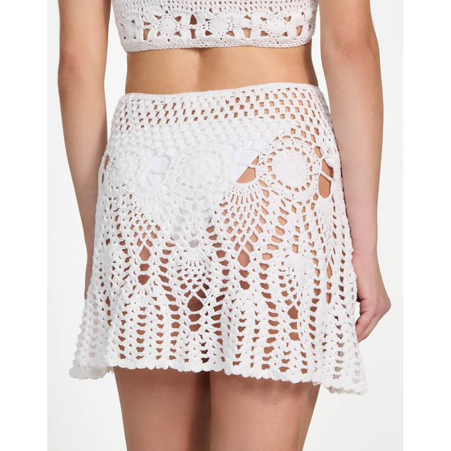 Product GUESS CROCHET SKIRT - ACRYLIC CROCHET YARN SKIRT W base image