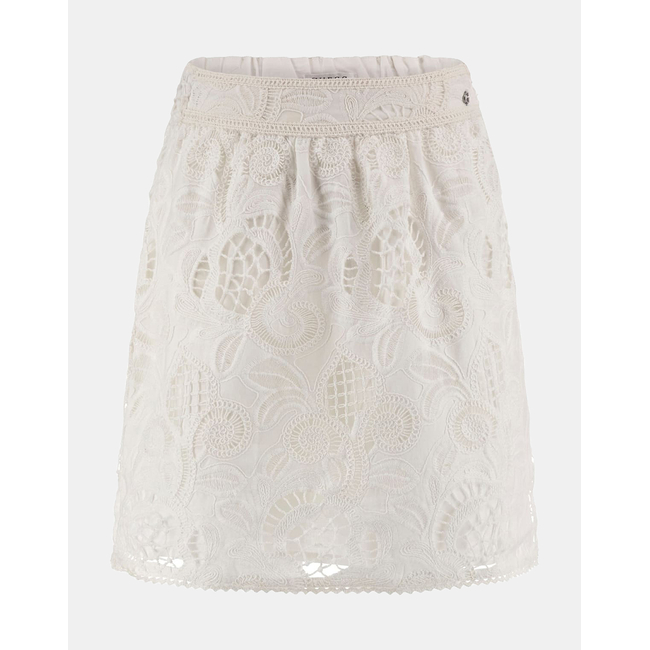 Product GUESS DOMITILLE MINI EMBRO SKIRT ΦΟΥΣΤΑ ΓΥΝΑΙΚΕΙΟ base image