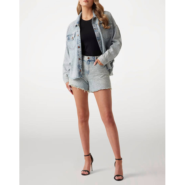 Product GUESS RELAXED MIDI SHORT ΣΟΡΤΣ ΓΥΝΑΙΚΕΙΟ base image