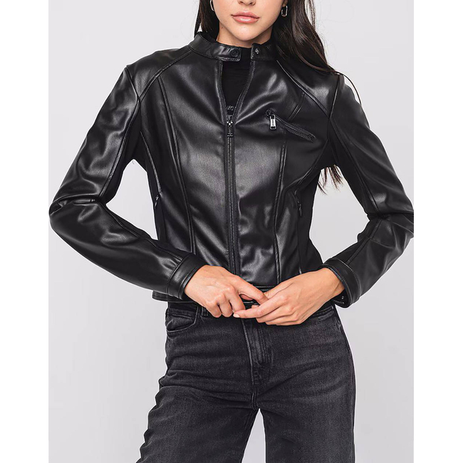 Product GUESS NEW FIAMMETTA JACKET ΜΠΟΥΦΑΝ ΓΥΝΑΙΚΕΙΟ base image