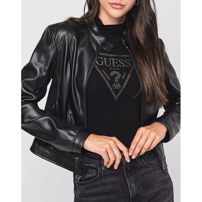 Product GUESS NEW FIAMMETTA JACKET ΜΠΟΥΦΑΝ ΓΥΝΑΙΚΕΙΟ base image