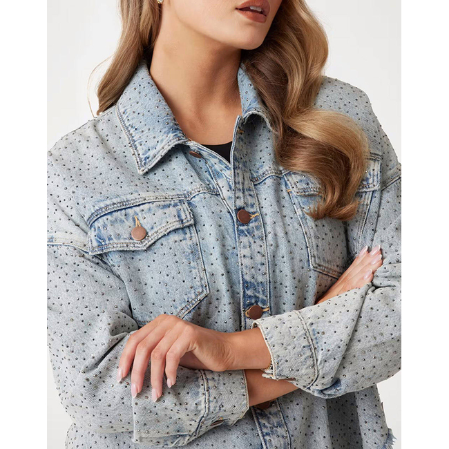 Product GUESS WESTERN SHACKET ΜΠΟΥΦΑΝ ΓΥΝΑΙΚΕΙΟ base image