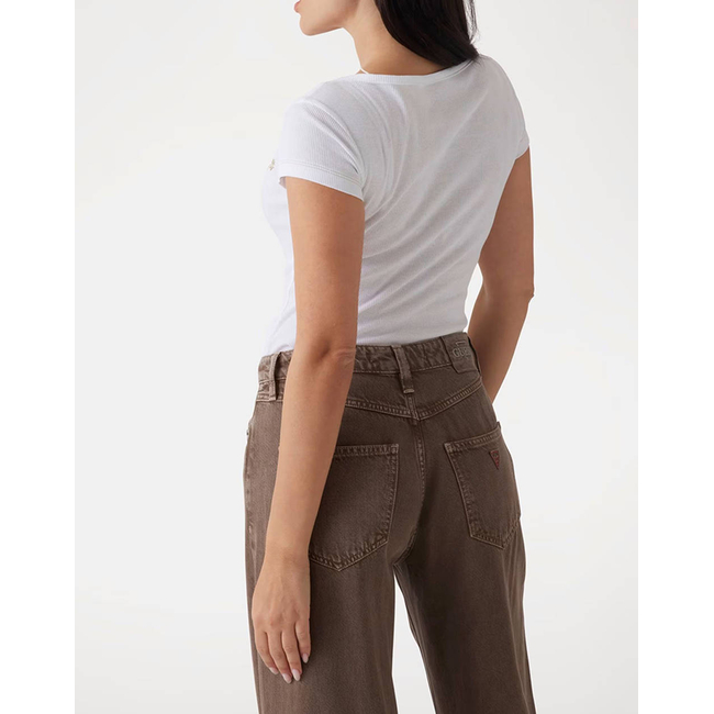 Product GUESS SS HENLEY OLYMPIA TOP ΜΠΛΟΥΖΑ ΓΥΝΑΙΚΕΙΟ base image