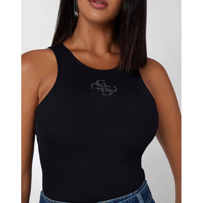 Product GUESS SL ROUND NK GUENDALINA TOP ΜΠΛΟΥΖΑ ΓΥΝΑΙΚΕΙΟ base image