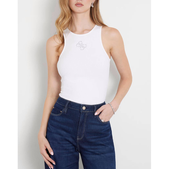 Product GUESS SL ROUND NK GUENDALINA TOP WOMEN'S SHIRT base image