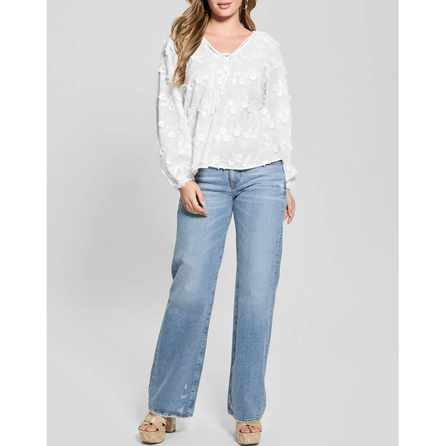 Product GUESS LS PELARI TOP ΜΠΛΟΥΖΑ ΓΥΝΑΙΚΕΙΟ base image