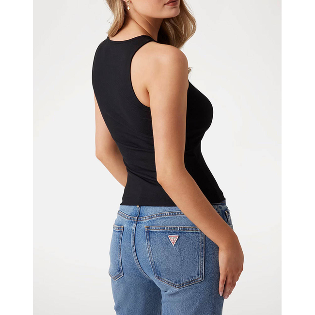 Product GUESS NEW SL ROUND NK GUENDALINA TOP ΠΛΕΚΤΟ ΓΥΝΑΙΚΕΙΟ base image