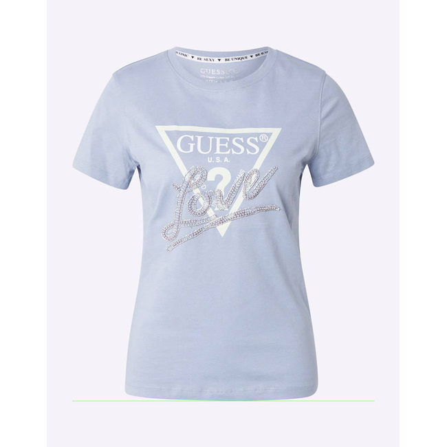 Product GUESS CN SS LOVE TRIANGLE TEE ΜΠΛΟΥΖΑ ΓΥΝΑΙΚΕΙΟ base image