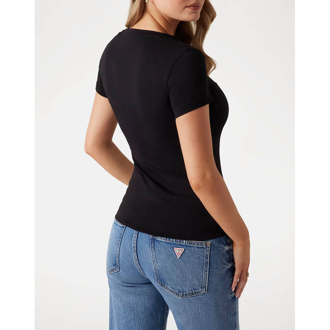Product GUESS CN SS GLITTER DEGRADE LOGO TEE ΜΠΛΟΥΖΑ ΓΥΝΑΙΚΕΙΟ base image
