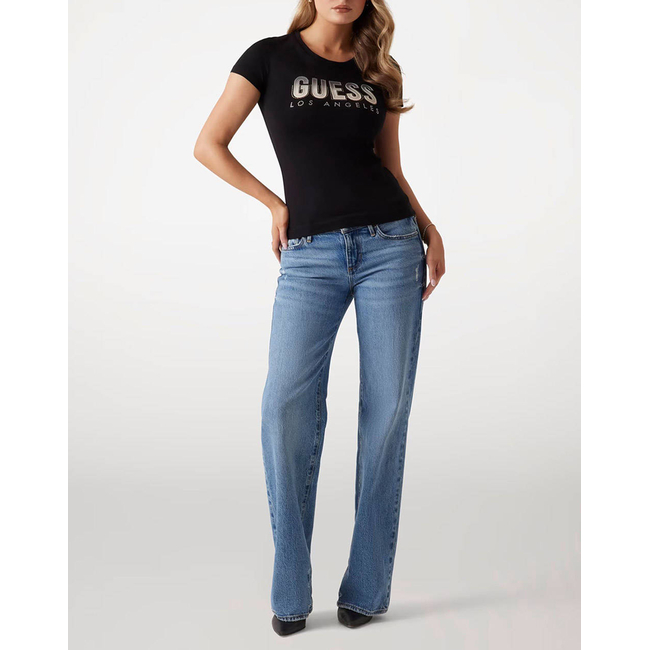 Product GUESS CN SS GLITTER DEGRADE LOGO TEE ΜΠΛΟΥΖΑ ΓΥΝΑΙΚΕΙΟ base image