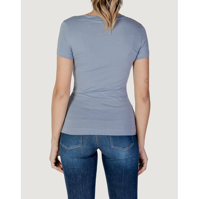 Product GUESS CN SS GLITTER DEGRADE LOGO TEE WOMEN'S T-SHIRT base image