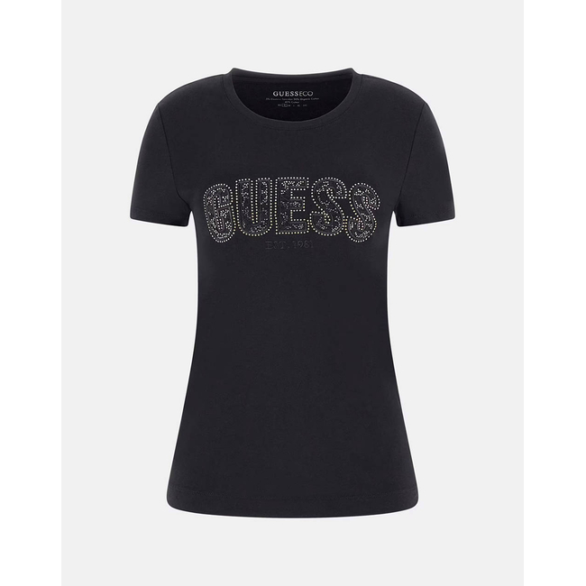 Product GUESS CN SS LOGO LACE TEE ΜΠΛΟΥΖΑ ΓΥΝΑΙΚΕΙΟ base image