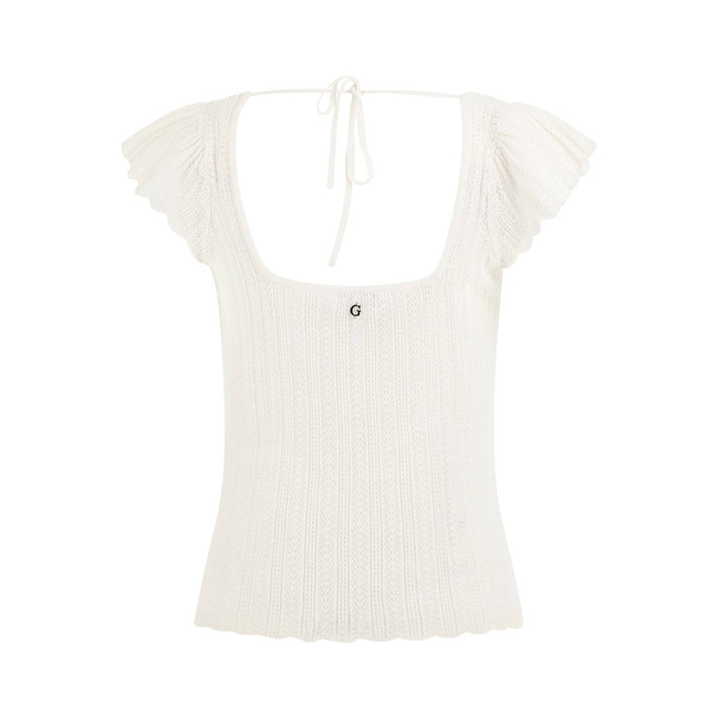 Product GUESS SS SN POINTELLE LAUREL SWTR ΜΠΛΟΥΖΑ ΓΥΝΑΙΚΕΙΟ base image