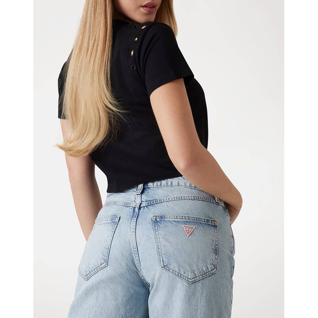 Product GUESS CN SS EYELET TONE ON TONE TEE ΜΠΛΟΥΖΑ ΓΥΝΑΙΚΕΙΟ base image