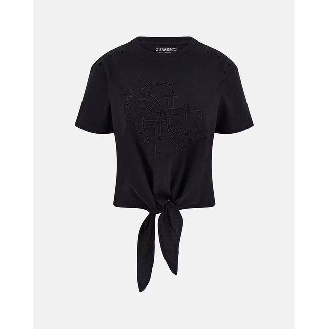 Product GUESS CN SS EYELET TONE ON TONE TEE ΜΠΛΟΥΖΑ ΓΥΝΑΙΚΕΙΟ base image