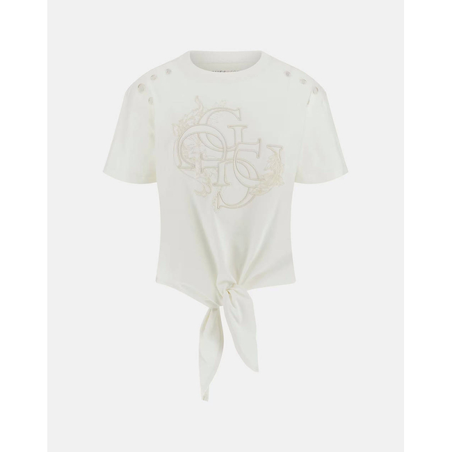 Product GUESS CN SS EYELET TONE ON TONE TEE ΜΠΛΟΥΖΑ ΓΥΝΑΙΚΕΙΟ base image