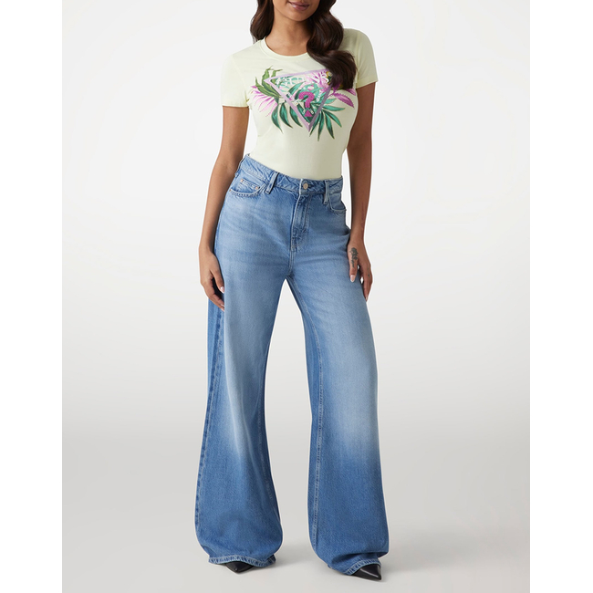 Product GUESS CN SS LEAF TRIANGLE TEE ΜΠΛΟΥΖΑ ΓΥΝΑΙΚΕΙΟ base image