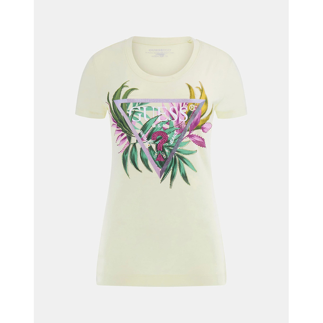 Product GUESS CN SS LEAF TRIANGLE TEE ΜΠΛΟΥΖΑ ΓΥΝΑΙΚΕΙΟ base image