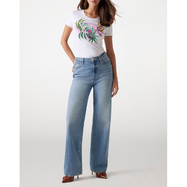 Product GUESS CN SS LEAF TRIANGLE TEE ΜΠΛΟΥΖΑ ΓΥΝΑΙΚΕΙΟ base image