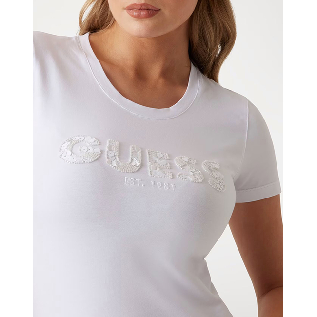 Product GUESS CN SS LOGO SEGQUINS TEE ΜΠΛΟΥΖΑ ΓΥΝΑΙΚΕΙΟ base image