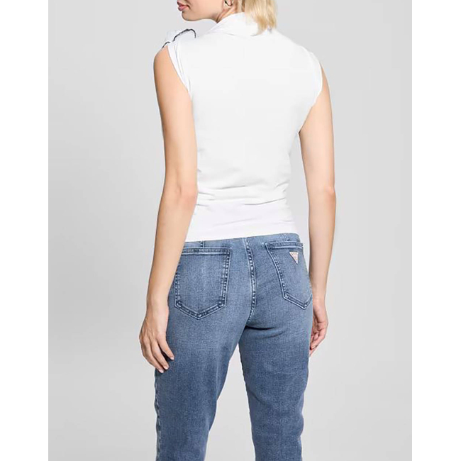Product GUESS ARIANE 3D EMBROIDERY SL TOP ΠΛΕΚΤΟ ΓΥΝΑΙΚΕΙΟ base image