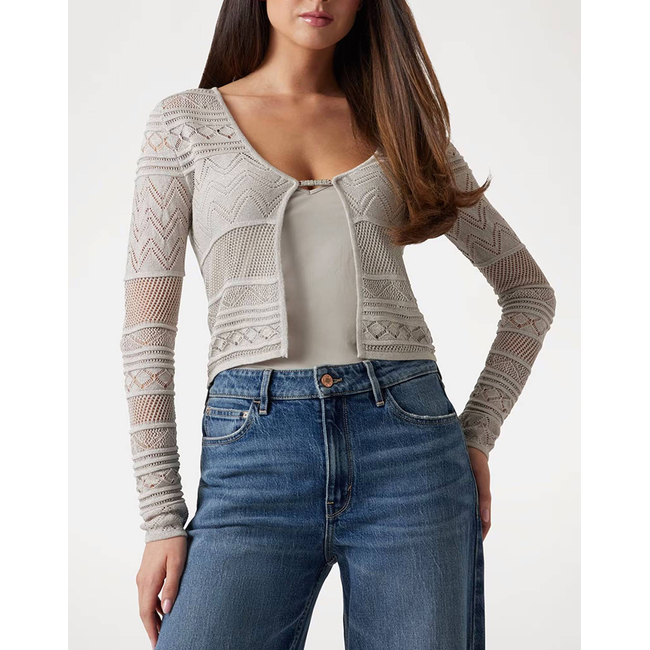 Product GUESS NELLIE LS CARDI SWTR ΖΑΚΕΤΑ ΓΥΝΑΙΚΕΙΟ base image