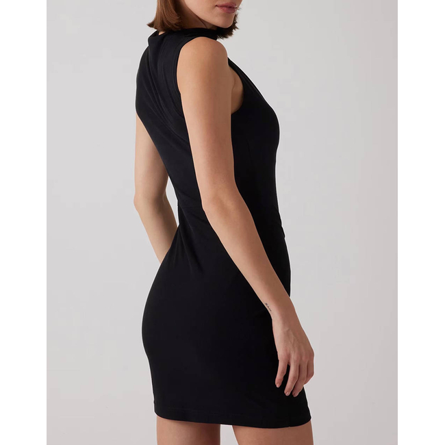 Product GUESS ZAMA BUTTON DETAIL DRESS WOMEN base image
