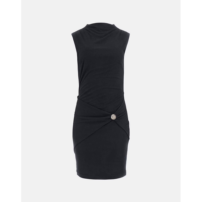 Product GUESS ZAMA BUTTON DETAIL DRESS WOMEN base image
