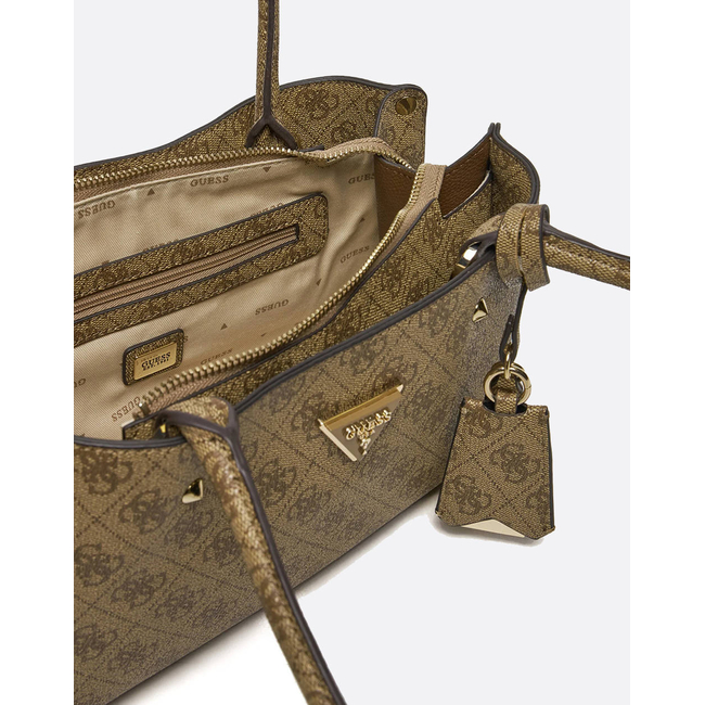 Product GUESS MERIDIAN SHOULDER SATCHEL BAG WOMEN base image