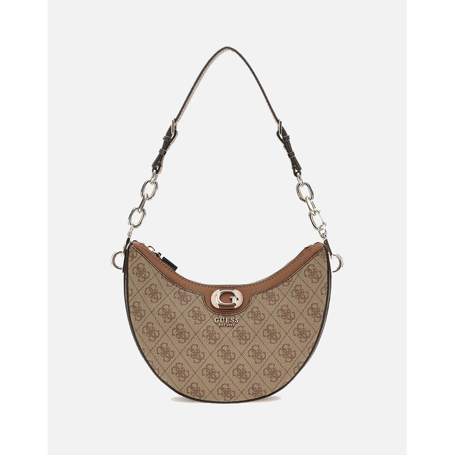 Product GUESS ORLINA LOGO TOP ZIP SHLDR BAG WOMEN (Dimensions: 25 x 14 x 6cm.) base image