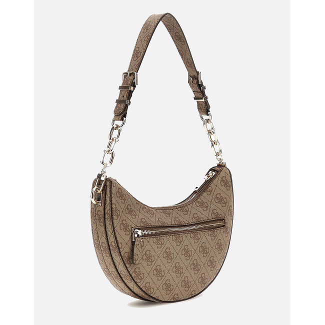 Product GUESS ORLINA LOGO TOP ZIP SHLDR BAG WOMEN (Dimensions: 25 x 14 x 6cm.) base image