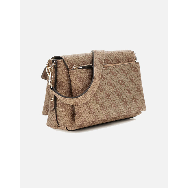 Product GUESS ECO BRENTON FLAP SHOULDER BAG ΤΣΑΝΤΑ ΓΥΝΑΙΚΕΙΟ base image