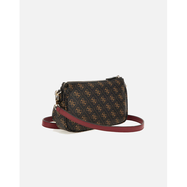 Product GUESS  NOELLE DBL POUCH CROSSBODY ΤΣΑΝΤΑ ΓΥΝΑΙΚΕΙΟ (Διαστάσεις: 24 x 14 x 5εκ.) base image