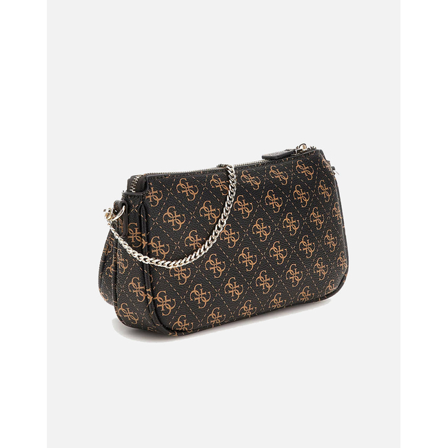 Product GUESS  NOELLE DBL POUCH CROSSBODY ΤΣΑΝΤΑ ΓΥΝΑΙΚΕΙΟ (Διαστάσεις: 24 x 14 x 5εκ.) base image