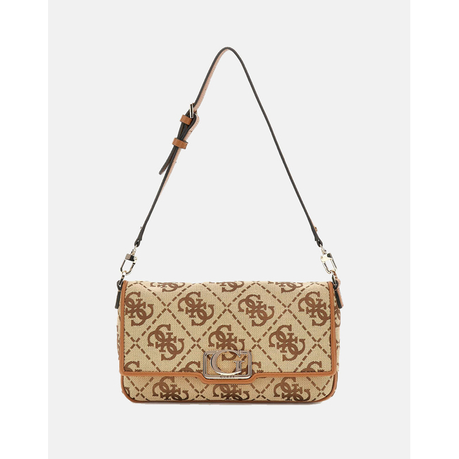 Product GUESS CIRCE FLAP SHOULDER BAG WOMEN'S BAG (Dimensions: 26 x 16 x 5cm.) base image