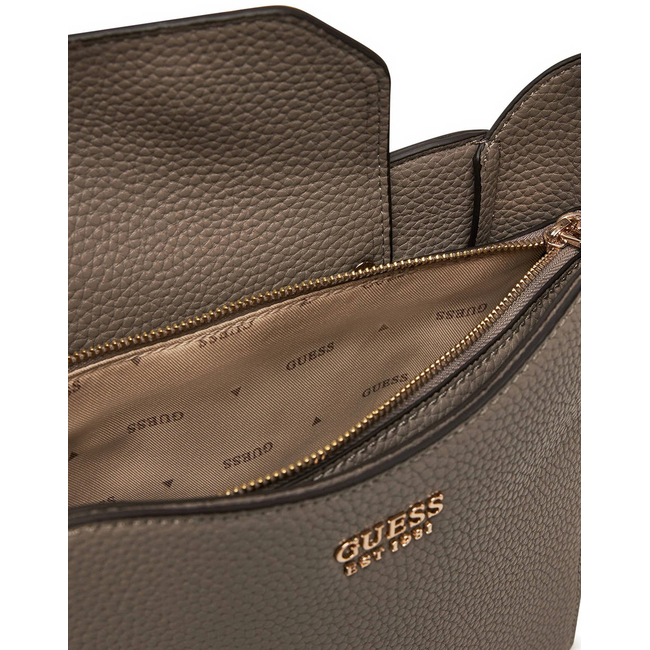 Product GUESS  BRENTON SM GRLFRIEND BUCKT ΤΣΑΝΤΑ ΓΥΝΑΙΚΕΙΟ (Διαστάσεις: 23 x 16 x 8εκ.) base image