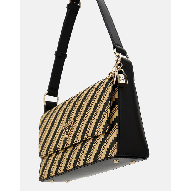 Product GUESS  SIMONA FLAP SHOULDER BAG ΤΣΑΝΤΑ ΓΥΝΑΙΚΕΙΟ (Διαστάσεις: 24 x 18 x 7εκ.) base image