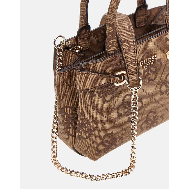 Product GUESS  LORELEI MINI SATCHEL ΤΣΑΝΤΑ ΓΥΝΑΙΚΕΙΟ (Διαστάσεις: 18 x 14 x 7εκ.) base image