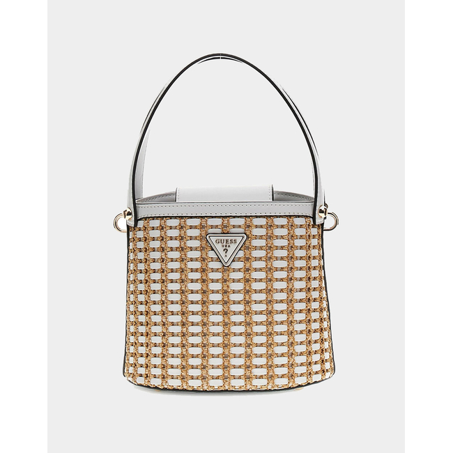 Product GUESS ATALIA CROSSBODY BUC - BANANA WOMEN'S BAG (Dimensions: 20 x 18 x 15cm.) base image