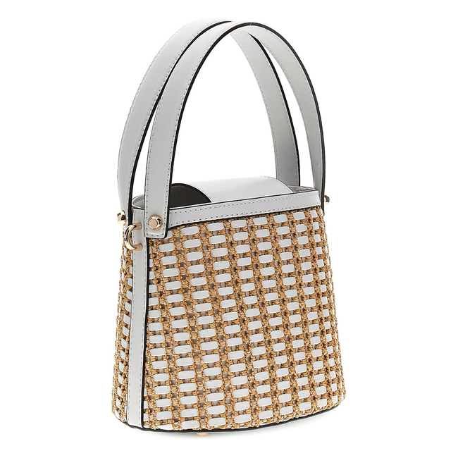 Product GUESS ATALIA CROSSBODY BUC - BANANA WOMEN'S BAG (Dimensions: 20 x 18 x 15cm.) base image