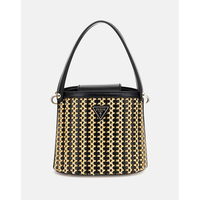 Product GUESS ATALIA CROSSBODY BUC - BANANA WOMEN'S BAG (Dimensions: 20 x 18 x 15cm.) base image