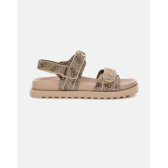 Product GUESS FADISON - SANDAL IN LAMINATED ECO-LEATHER WOMEN'S SHOES base image