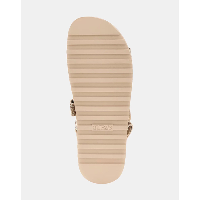Product GUESS FADISON - SANDAL IN LAMINATED ECO-LEATHER WOMEN'S SHOES base image
