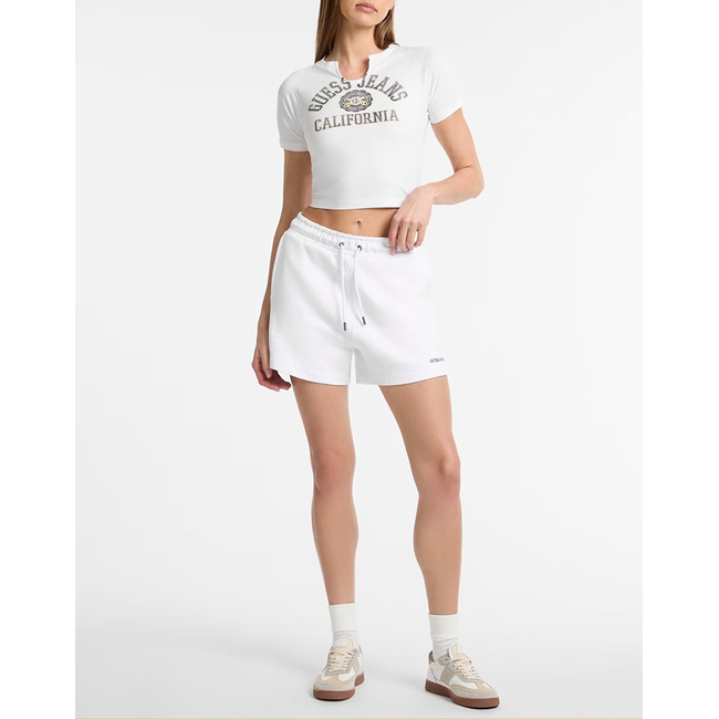 Product GUESS JEANS GJ REG EMBRO SHORTS WOMEN'S SHORTS base image
