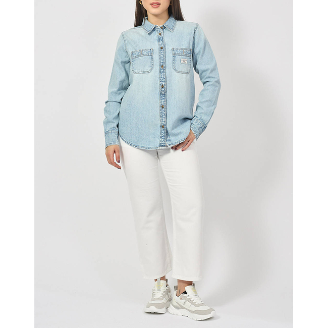 Product GUESS JEANS GJ REGULAR LS DENIM SHIRT WOMEN base image
