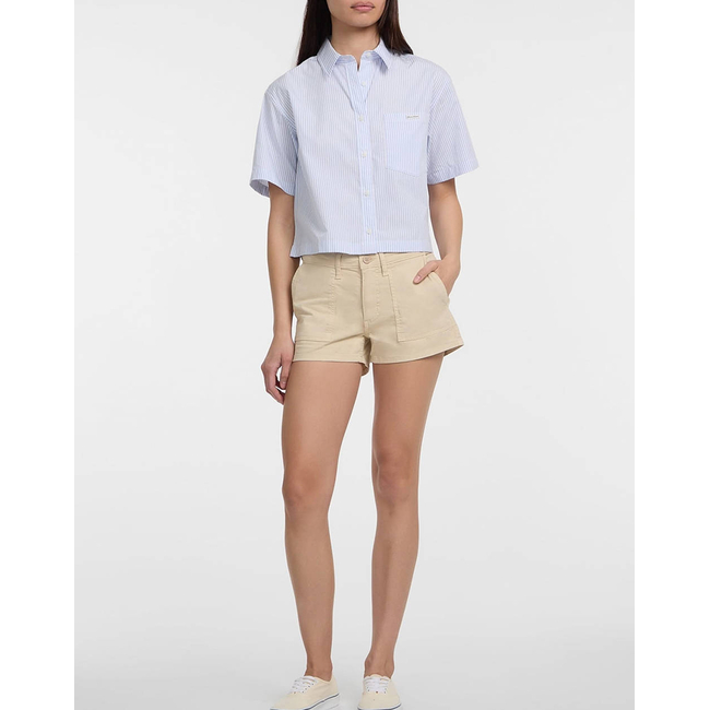 Product GUESS JEANS GJ SS CAMP COLLAR BO - ORGANIC YD LIGHT COTTON POPLIN ΠΟΥΚΑΜΙΣΟ ΓΥΝΑΙΚΕΙΟ base image