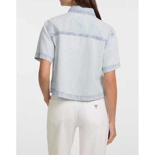 Product GUESS JEANS GJ BOXY SS SHIRT ΠΟΥΚΑΜΙΣΟ ΓΥΝΑΙΚΕΙΟ base image