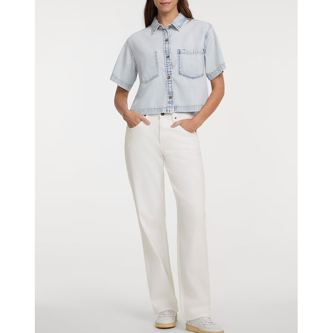 Product GUESS JEANS GJ BOXY SS SHIRT ΠΟΥΚΑΜΙΣΟ ΓΥΝΑΙΚΕΙΟ base image