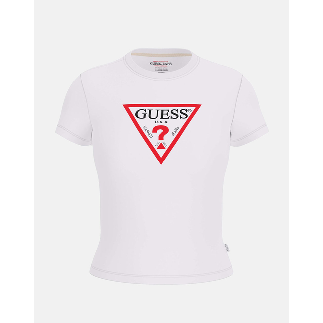 Product GUESS JEANS GJ SS CN SLIM ICONIC TEE WOMEN'S T-SHIRT base image