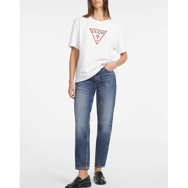 Product GUESS JEANS GJ SS CN OS ICONIC TEE WOMEN'S SHIRT base image